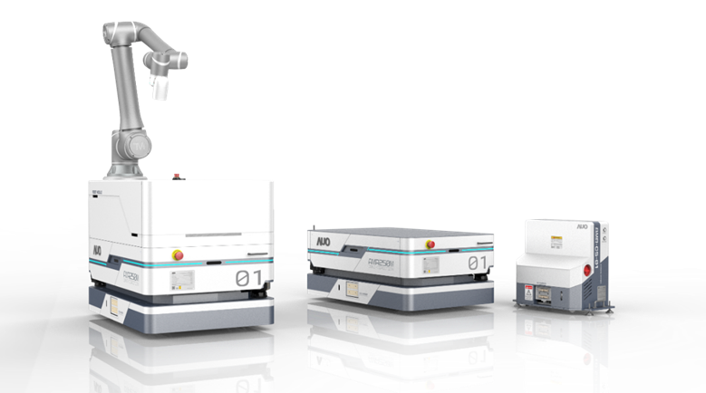 asiagame數位開發的自主式移動機器人（AMR250M），搭配全向輪並結合AI演算法、2D LiDAR、3D攝影機等技術，協助客戶實現產線全自動化